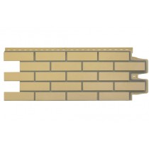 ГРАНД ЛАЙН Фасадная панель Клинкерный кирпич Design песочный со швом RAL 7006 461628