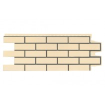ГРАНД ЛАЙН Фасадная панель Клинкерный кирпич Design бежевый со швом RAL 7006 474014