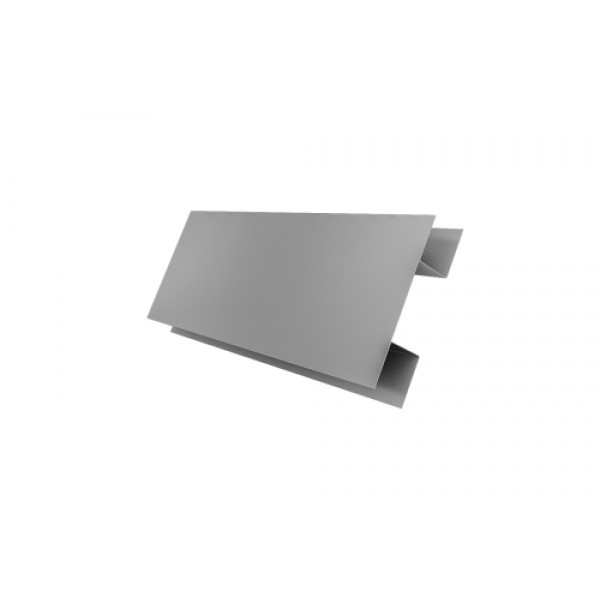 ГРАНД ЛАЙН Планка H-образная БХ new 0,45 Drap RAL 7004 сигнальный серый (2,5м) 505656 ГРАНД ЛАЙН Планка H-образная БХ new 0,45 Drap RAL 7004 сигнальный серый (2,5м) 505656