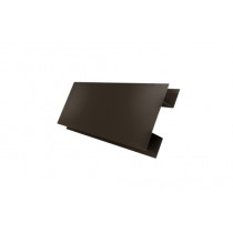 ГРАНД ЛАЙН Планка H-образная БХ new 0,5 PurPro Matt 275 RR 32 темно-коричневый (2,5м) 505860