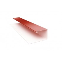 ГРАНД ЛАЙН Планка П-образная БХ new 0,45 Drap RAL 8004 терракота (2,5м) 504758