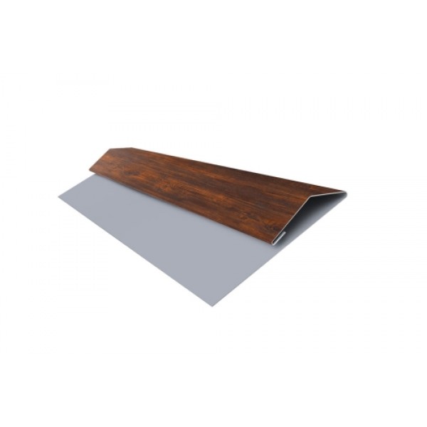 ГРАНД ЛАЙН Планка финишная 48х25 0,45 Print Elite Chestnut Wood (2м) 531325 ГРАНД ЛАЙН Планка финишная 48х25 0,45 Print Elite Chestnut Wood (2м) 531325