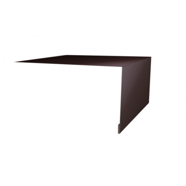 ГРАНД ЛАЙН Планка околооконная простая 200х75 0,45 ПЭ с пленкой RAL 8017 шоколад (2м) 523200 ГРАНД ЛАЙН Планка околооконная простая 200х75 0,45 ПЭ с пленкой RAL 8017 шоколад (2м) 523200