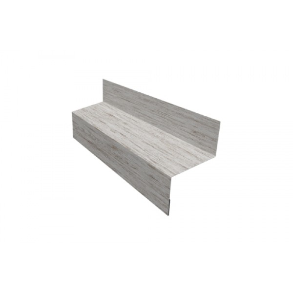 ГРАНД ЛАЙН Отлив межэтажный 45 0,45 Print Elite Snow Wood TwinColor (2,5м) 527044 ГРАНД ЛАЙН Отлив межэтажный 45 0,45 Print Elite Snow Wood TwinColor (2,5м) 527044