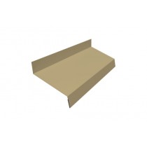 ГРАНД ЛАЙН Отлив простой 50 0,4 PE с пленкой RAL 1014 слоновая кость (2м) 524112