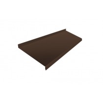 ГРАНД ЛАЙН Отлив простой 250 0,5 Сатин матовый ТХ RAL 8017 шоколад (2м) 553643