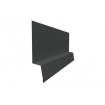 ГРАНД ЛАЙН Планка начальная фальц 0,5 Satin с пленкой RAL 7016 антрацитово-серый (3м) 520837