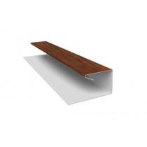 ГРАНД ЛАЙН Планка П-образная завершающая сложная (КД) 0,45 Print Premium Golden Wood Fresh (3м) 557836