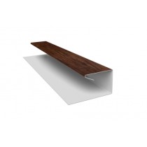 ГРАНД ЛАЙН Планка П-образная завершающая сложная (КД) 0,45 Print Premium Cherry Wood Fresh (2м) 563113