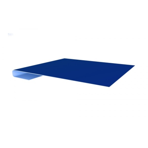ГРАНД ЛАЙН Планка завершающая 0,45 ПЭ с пленкой RAL 5005 сигнальный синий (2м) 527390 ГРАНД ЛАЙН Планка завершающая 0,45 ПЭ с пленкой RAL 5005 сигнальный синий (2м) 527390
