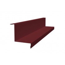 ГРАНД ЛАЙН Угол внутренний простой фальц 0,45 Drap RAL 3005 красное вино (3м) 522235