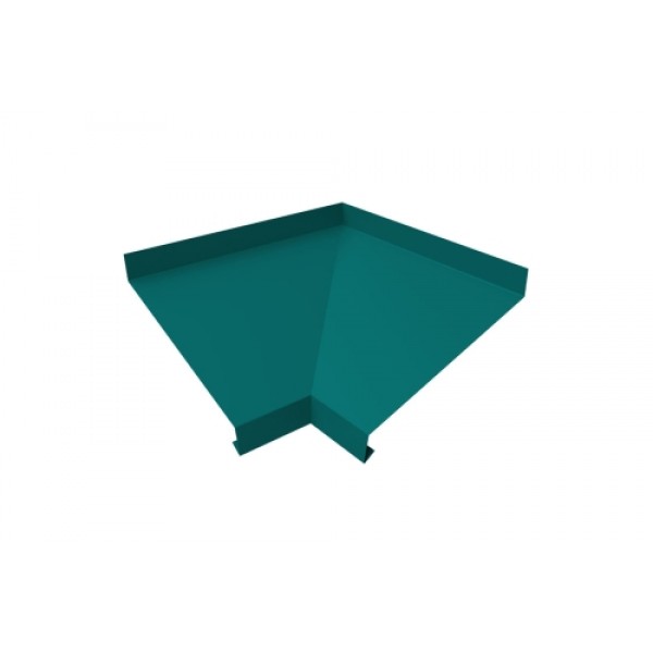 ГРАНД ЛАЙН Угол отлива внутренний 50 0,45 ПЭ с пленкой RAL 5021 водная синь 270575