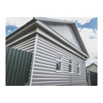 ГРАНД ЛАЙН Блок-хаус new 0,45 Drap RAL 6005 зеленый мох 420747