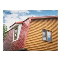 ГРАНД ЛАЙН Блок-хаус new 0,45 Drap RAL 6005 зеленый мох 420747