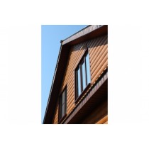 ГРАНД ЛАЙН Блок-хаус new 0,45 Drap RAL 6005 зеленый мох 420747