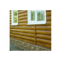 ГРАНД ЛАЙН Блок-хаус new 0,45 Drap RAL 6005 зеленый мох 420747