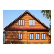 ГРАНД ЛАЙН Блок-хаус new 0,45 Drap RAL 6005 зеленый мох 420747