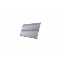 ГРАНД ЛАЙН Сайдинг Блок-хаус 0,390 0,5 Satin RAL 7004 сигнальный серый 179173