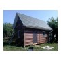 ГРАНД ЛАЙН Сайдинг Блок-хаус 0,390 0,5 Satin RAL 8017 шоколад 179175