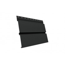ГРАНД ЛАЙН Квадро Брус 3D в01 0,5 GreenCoat Pural БТ матовый с пленкой RR2H3 (RAL 7016 антрацитово-серый) 555215