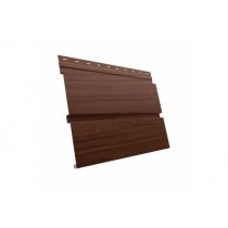 ГРАНД ЛАЙН Квадро Брус в01 0,45 Принт Элит с пленкой Шоколадное дерево TwinColor 404168