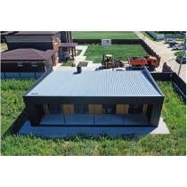 ГРАНД ЛАЙН Вертикаль 0,2 classic 0,45 Drap RAL 9005 черный 178739