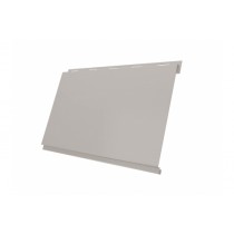 ГРАНД ЛАЙН Вертикаль 0,2 classic 0,5 GreenCoat Pural BT, matt с пленкой RR 21 светло-серый (RAL 7040 серое окно) 242240