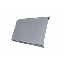 ГРАНД ЛАЙН Вертикаль 0,2 classic 0,45 PE с пленкой RAL 9006бело-алюминиевый 55582