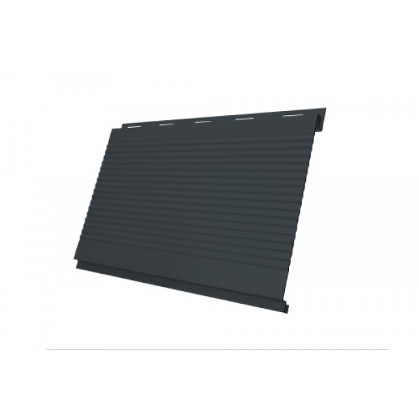 ГРАНД ЛАЙН Вертикаль 0,2 gofr 0,5 Satin с пленкой RAL 7016 антрацитово-серый 418261 ГРАНД ЛАЙН Вертикаль 0,2 gofr 0,5 Satin с пленкой RAL 7016 антрацитово-серый 418261