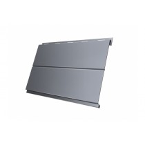 ГРАНД ЛАЙН Вертикаль 0,2 line 0,5 Satin с пленкой RAL 9006бело-алюминиевый 91356