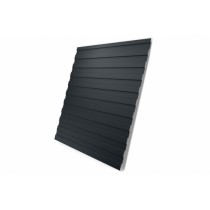 ГРАНД ЛАЙН Профнастил C8A 0,45 PE RAL 7016 антрацитово-серый 231531