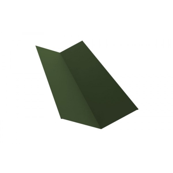 ГРАНД ЛАЙН Планка ендовы верхней 145х145 0,5 GreenCoat Pural BT с пленкой RR 11 темно-зеленый (RAL 6020 хромовая зелень) (3м) 493364 ГРАНД ЛАЙН Планка ендовы верхней 145х145 0,5 GreenCoat Pural BT с пленкой RR 11 темно-зеленый (RAL 6020 хромовая зелень) (3м) 493364