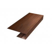 ГРАНД ЛАЙН J-Профиль 12мм 0,45 Print Premium Golden Wood Fresh TwinColor (2м) 542647