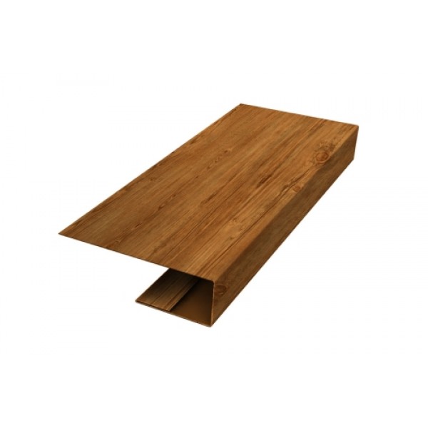 ГРАНД ЛАЙН J-Профиль 18мм 0,45 Print Premium Golden Wood (2м) 469868 ГРАНД ЛАЙН J-Профиль 18мм 0,45 Print Premium Golden Wood (2м) 469868