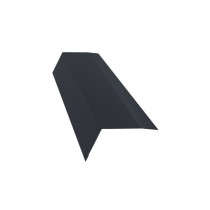 ГРАНД ЛАЙН Планка карнизная 100х65 0,45 Drap RAL 7024 мокрый асфальт (2,5м) 464534