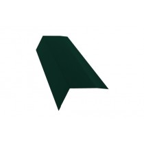 ГРАНД ЛАЙН Планка карнизная 100х65 0,45 Drap RAL 6005 зеленый мох (3м) 464532