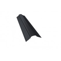 ГРАНД ЛАЙН Планка конька фигурного 70x70 0,45 Drap RAL 7024 мокрый асфальт (2,5м) 471829