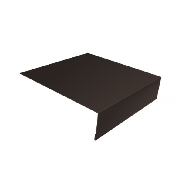 ГРАНД ЛАЙН Планка лобовая/околооконная простая 190х50 0,45 Drap ТХ RR 32 темно-коричневый (3м) 496218 ГРАНД ЛАЙН Планка лобовая/околооконная простая 190х50 0,45 Drap ТХ RR 32 темно-коричневый (3м) 496218