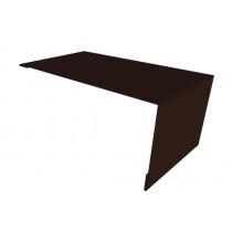 ГРАНД ЛАЙН Планка мансардная 0,45 Drap RAL 8017 шоколад (3м) 496856