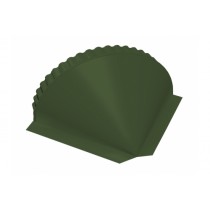 ГРАНД ЛАЙН Заглушка малая конусная 0,5 Velur RAL 6020 хромовая зелень 108125