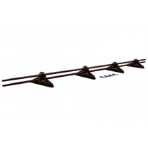 ГРАНД ЛАЙН Снегозадержатель NEW трубчатый RR 32 3м 89248