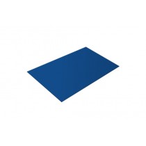 ГРАНД ЛАЙН Плоский лист 0,45 ПЭ с пленкой RAL 5005 сигнальный синий 010800