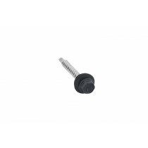ГРАНД ЛАЙН Саморез кровельный Daxmer 4,8х35 RAL 7024 (250) сверло №1 303941