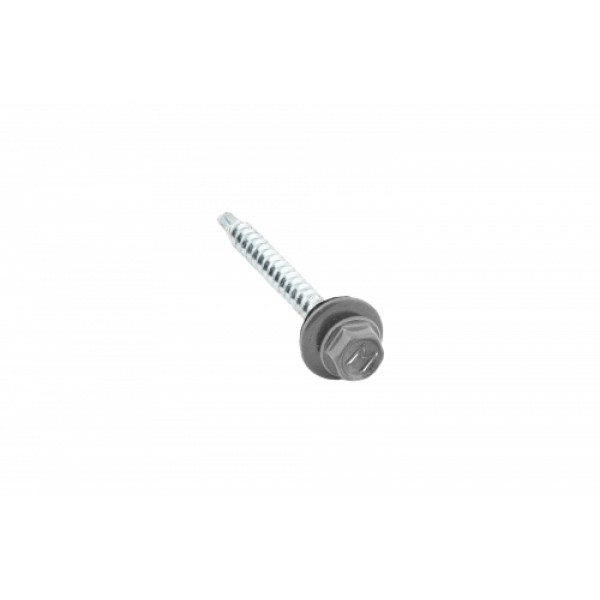 ГРАНД ЛАЙН Саморез кровельный Daxmer 4,8х50 RAL 7004 (150) сверло №1 304044