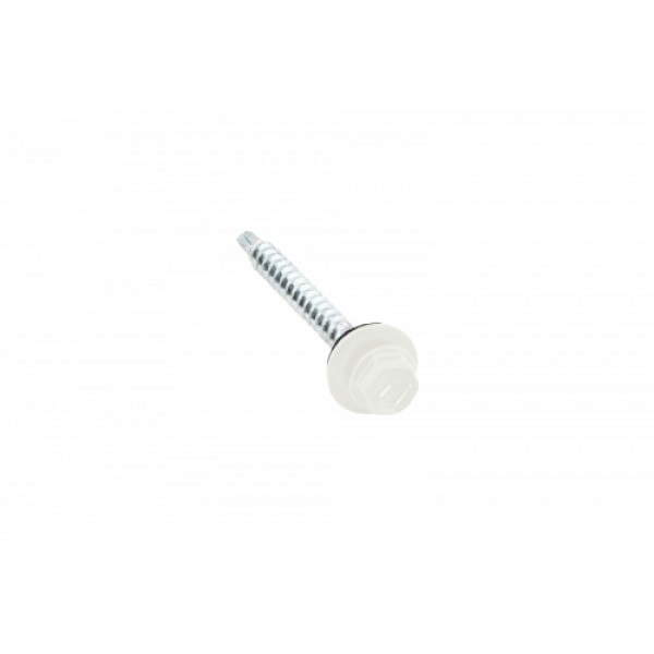 ГРАНД ЛАЙН Саморез кровельный Daxmer 4,8х50 RAL 9003 (150) сверло №1 304045 ГРАНД ЛАЙН Саморез кровельный Daxmer 4,8х50 RAL 9003 (150) сверло №1 304045
