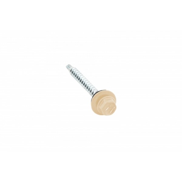ГРАНД ЛАЙН Саморез кровельный Daxmer 4,8х50 RAL 1015 (150) сверло №1 310523 ГРАНД ЛАЙН Саморез кровельный Daxmer 4,8х50 RAL 1015 (150) сверло №1 310523