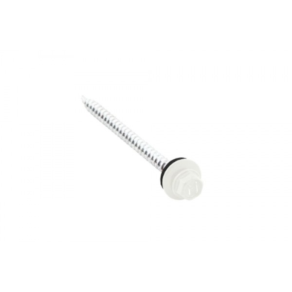 ГРАНД ЛАЙН Саморез кровельный Daxmer 4,8х70 RAL 9003 (100) сверло №1 304180 ГРАНД ЛАЙН Саморез кровельный Daxmer 4,8х70 RAL 9003 (100) сверло №1 304180