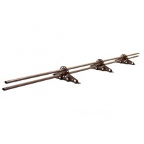 ГРАНД ЛАЙН Снегозадержатель для фальцевой кровли RAL 8017 3м 099703