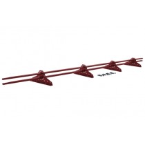 ГРАНД ЛАЙН Снегозадержатель трубчатый RAL 3011 3м 089238