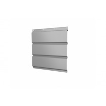 ГРАНД ЛАЙН Софит металлический без перфорации 0,5 Satin с пленкой RAL 9003 сигнальный белый 117065